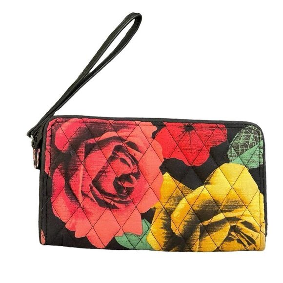 Vera Bradley Havana Rose Wristlet Wallet - Picture 2 of 9